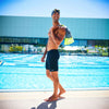 Aletas de Natación Corta Eco Negro-Naranja UE 30-32-UK 11-1-US 12-2 Zoggs 465220BKOR111