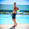 Aletas de Natación Corta Eco Negro-Naranja UE 33-34-UK 1-2-US 2-3 Zoggs 465220BKOR12