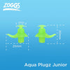 Tapones para los oídos Aqua Plugz junior naranja Zoggs 465251OR