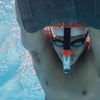 Tubo de snorkel Centre Line Negro-Naranja Zoggs 465287BKOR
