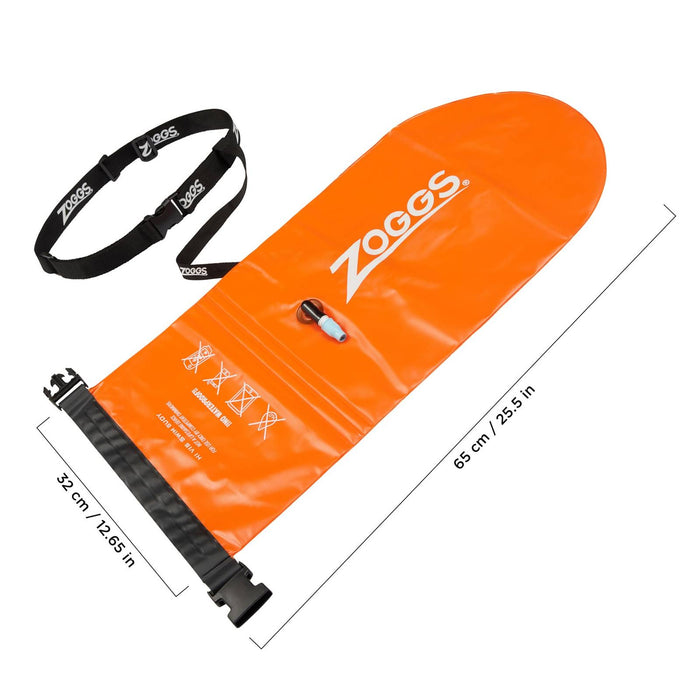 Boyas de natación inflables Hi Viz Naranja Zoggs 465302OR