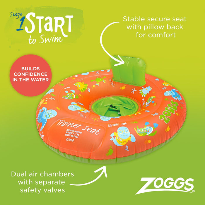 Asiento de entrenamiento Zoggy 0-12m 0-11kg Zoggs 465404