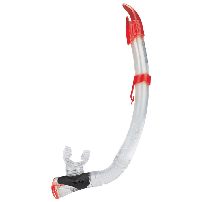 Esnórquel de buceo Fast Tech Claro-Rojo Seac 476R