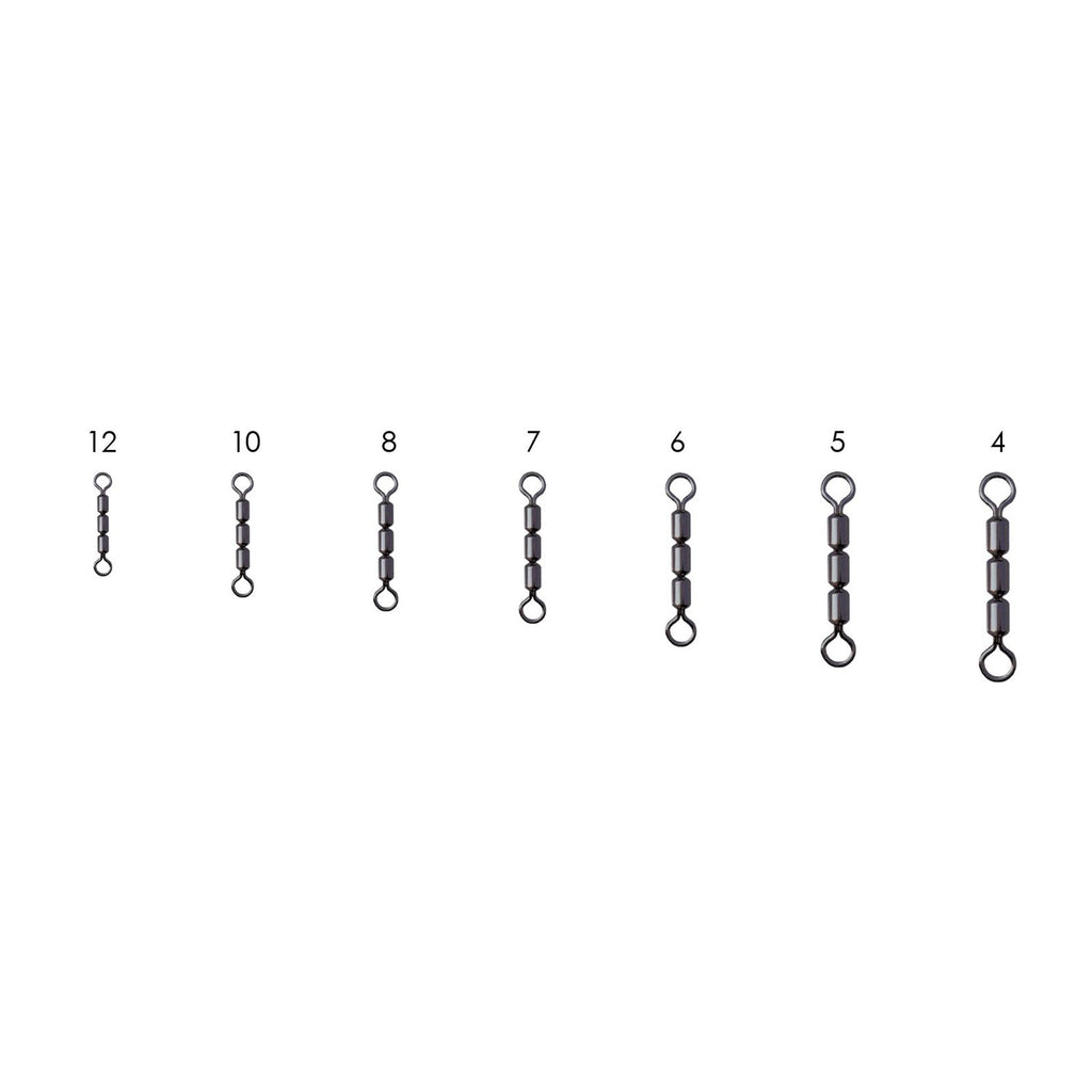 Cadenas de giro de barril rodante 6pcs №12 Expert Predator 48101