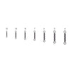 Cadenas de giro de barril rodante 6pcs №5 Expert Predator 48106