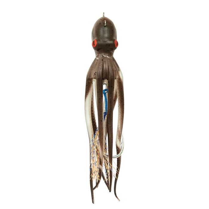 Cebo Blando de Silicona Pulpo Takoyaki Café 110g 15cm Depredador Experto 48310CF