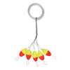 Detenedor de Flotador Ovalado 5pcs Lineaeffe 4940020