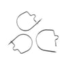 Clip de gusano S-M-L 3pcs Lineaeffe 4990310
