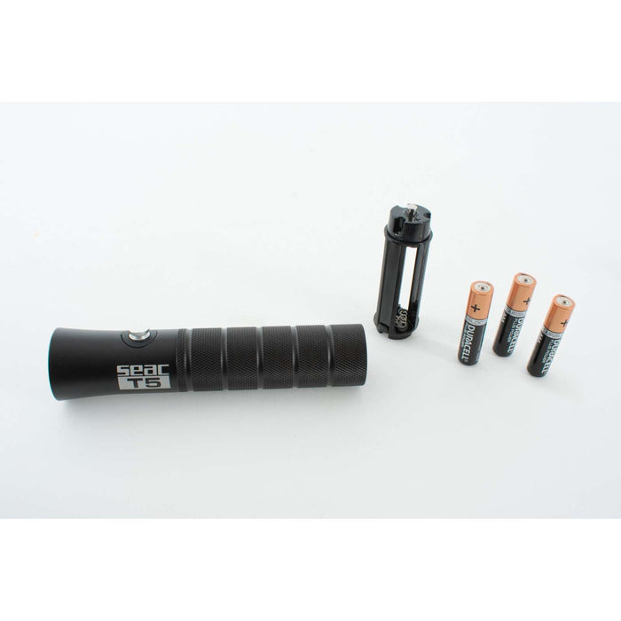 Linterna de Aluminio T5 Negra Seac 50-26-AN