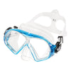 Máscara de buceo Cristal Transparente-Azul Abysstar 50035BL