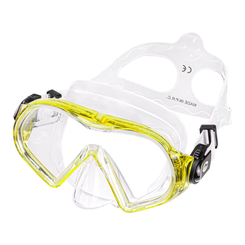 Máscara de Buceo Poseidon Clara-Amarilla Abysstar 50050YL