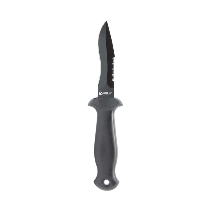 Cuchillo de buceo Protector-9 Negro 9cm Abysstar 50171