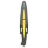 Cuchillo de buceo Impeachment-11 Negro-Amarillo 11cm Abysstar 50173