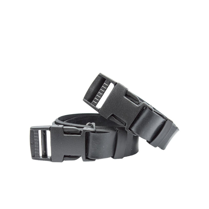 Cuchillo de buceo Impeachment-11 Negro-Amarillo 11cm Abysstar 50173