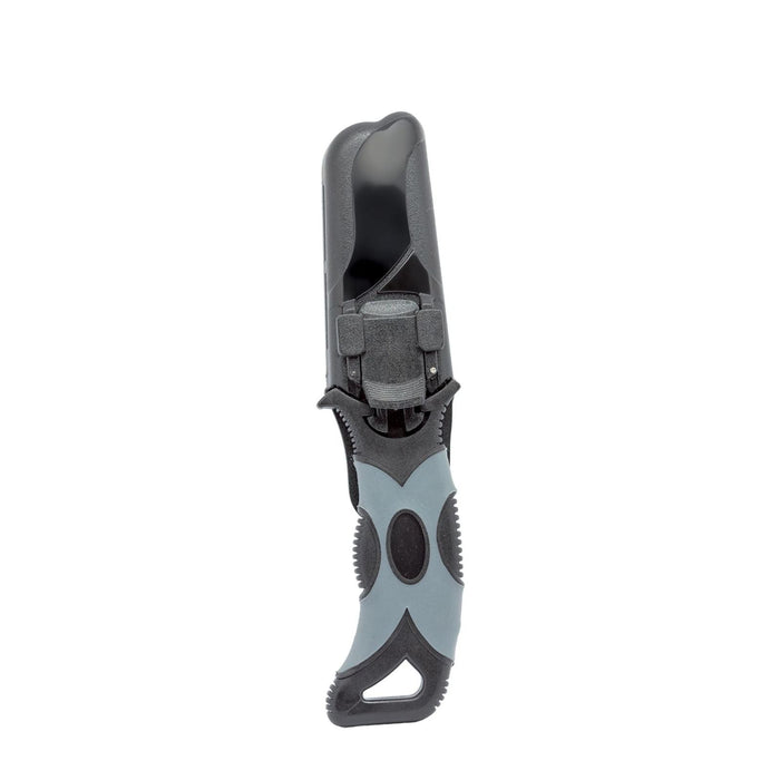 Cuchillo de buceo Immersion-8 Negro-Gris 8cm Abysstar 50174