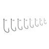 Anzuelos de pescar Eyelet 1044 Acero inoxidable №5-0 5pcs Expert Predator 50282