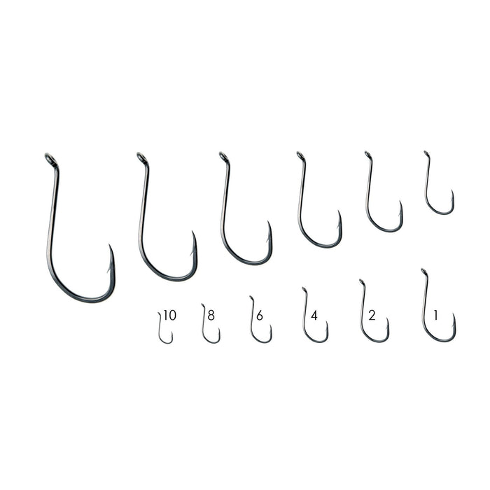 Anzuelos de pescar Eyelet 92553 Acero inoxidable №1-0 10pcs Expert Predator 50295