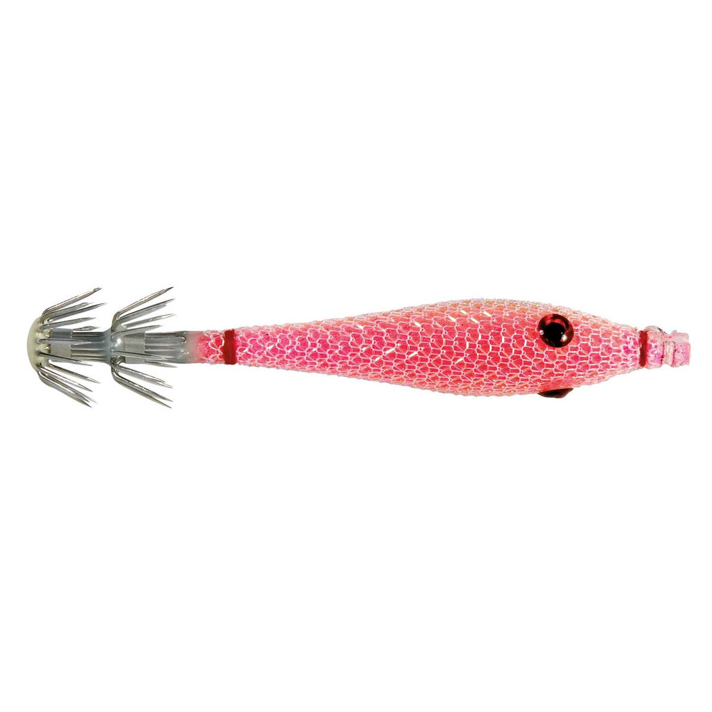 Jig de Calamar de Silicona Rosa Claro 4g 7cm Fishing Ferrari 5097607