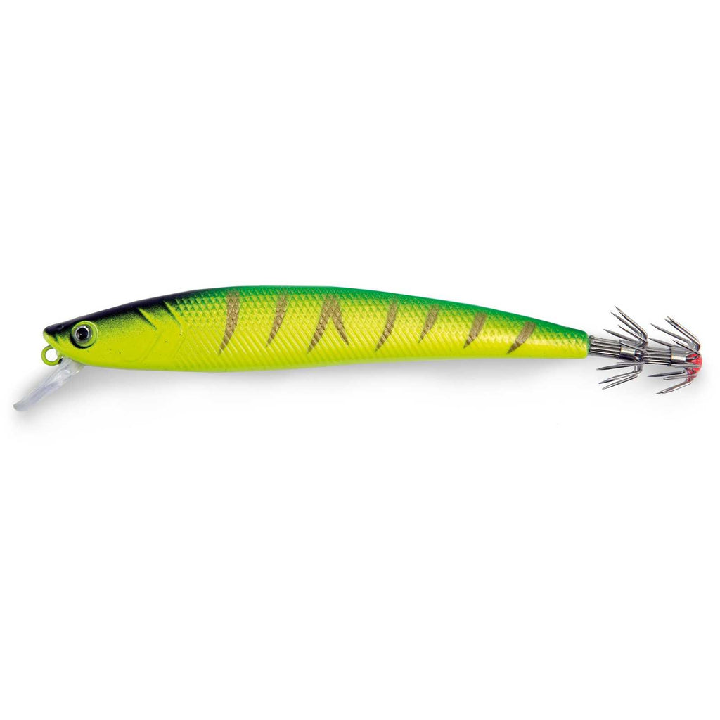 Calamar Troll Revolución Tigre Verde Amarillo 11cm Lineaeffe 5381303