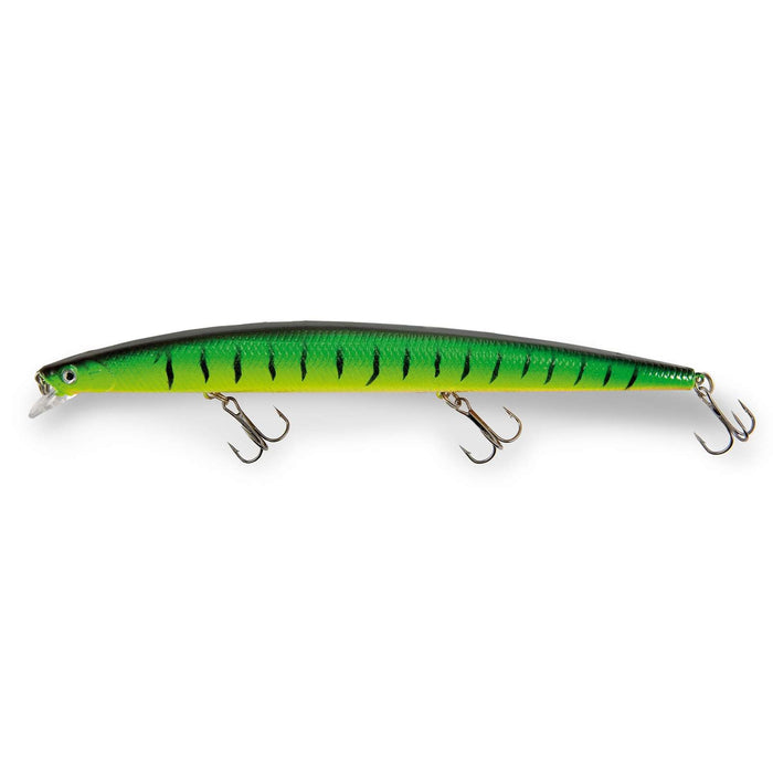 Long Jerk Flotante Verde Amarillo Tigre 22g 18cm Lineaeffe 5381403