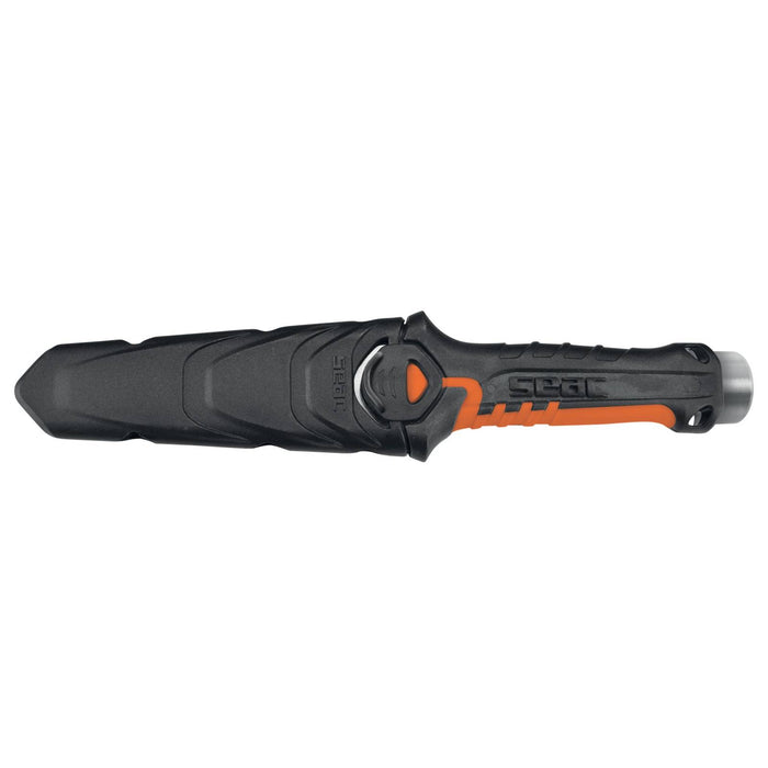 Cuchillo Rápido Negro-Naranja Seac 55-23-NO