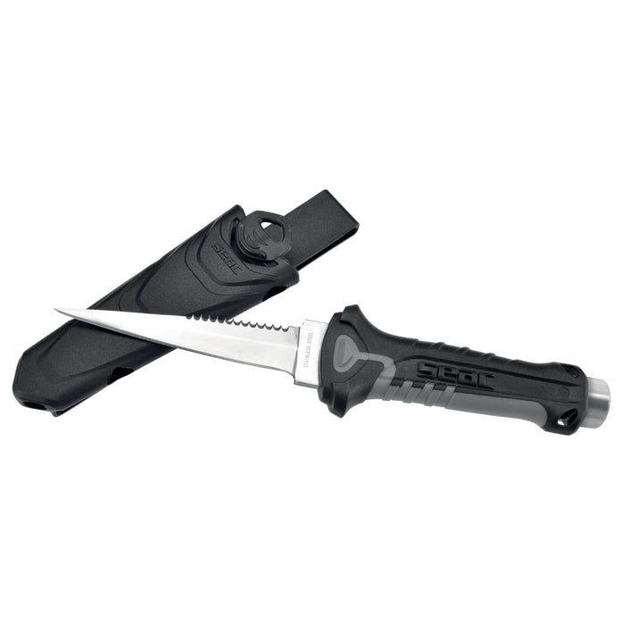 Cuchillo Rápido Daga Negro-Gris Seac 55-24-NG