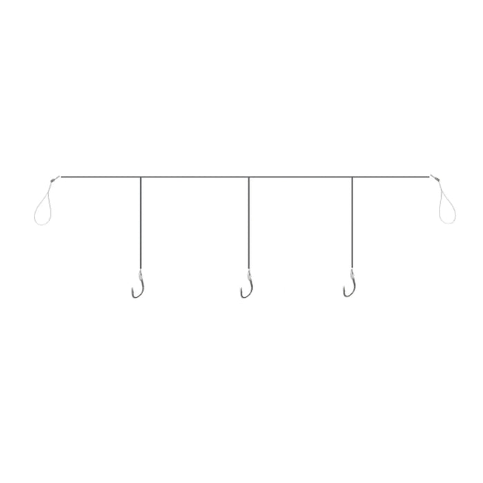 Lineaeffe 3 Nickeled Hooks Terminal