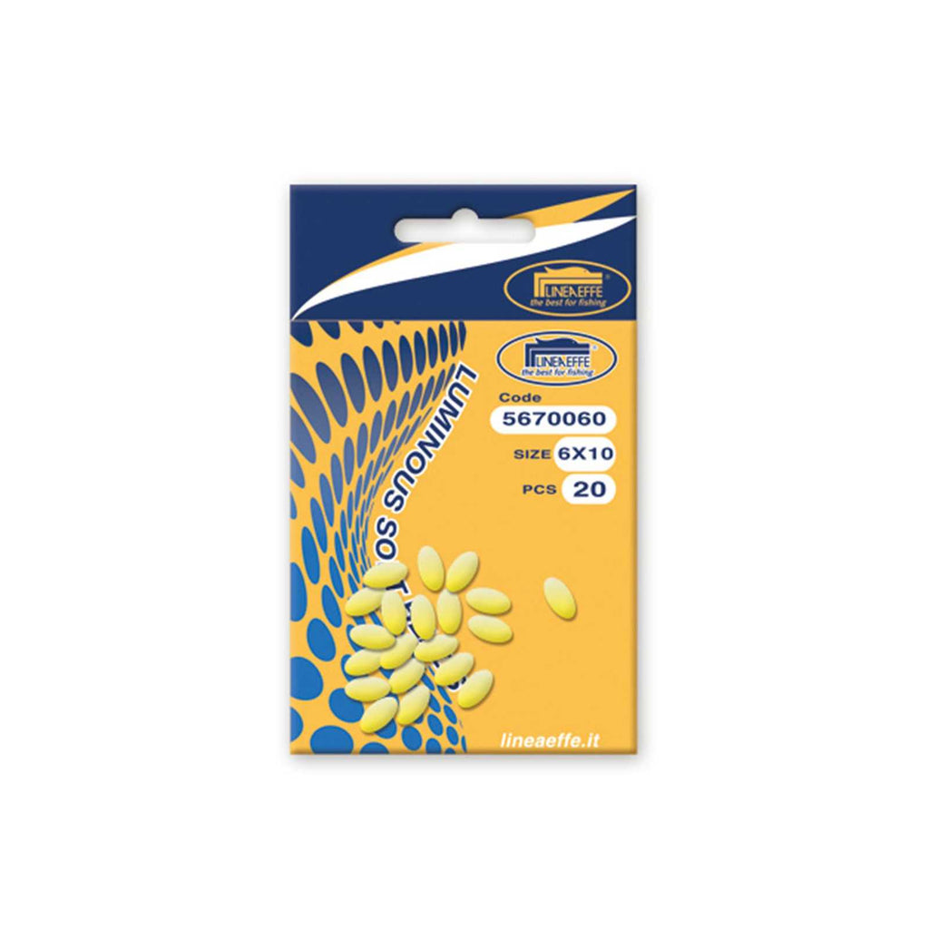 Cuentas Blandas Luminiscentes 3,5x4 Lineaeffe 5670035