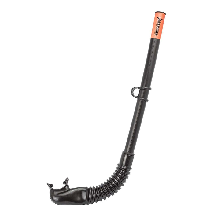 Tubo de snorkel Clásico Negro Abysstar 57053
