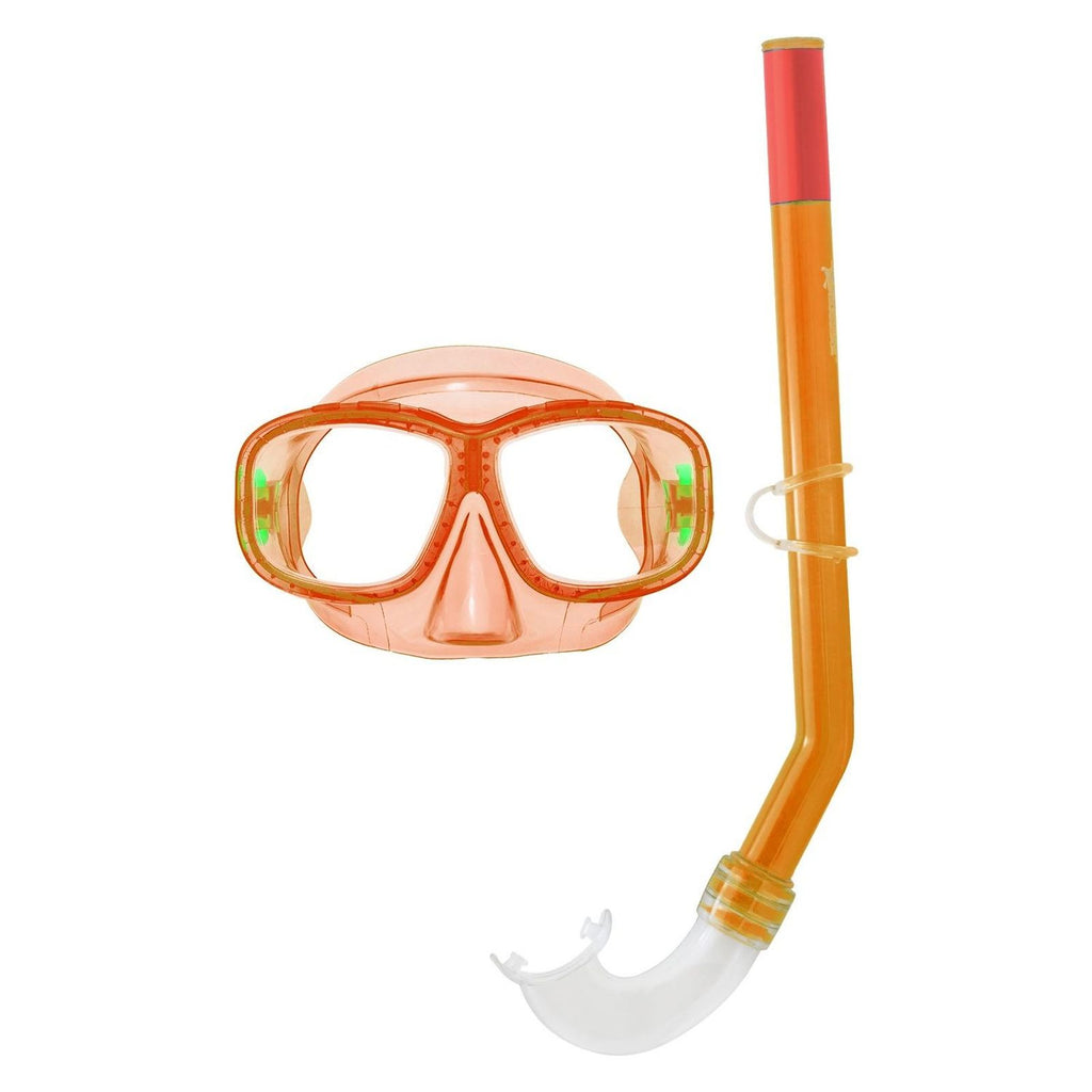 Kit de snorkel Tortuga Niños Naranja Abysstar 57056OR