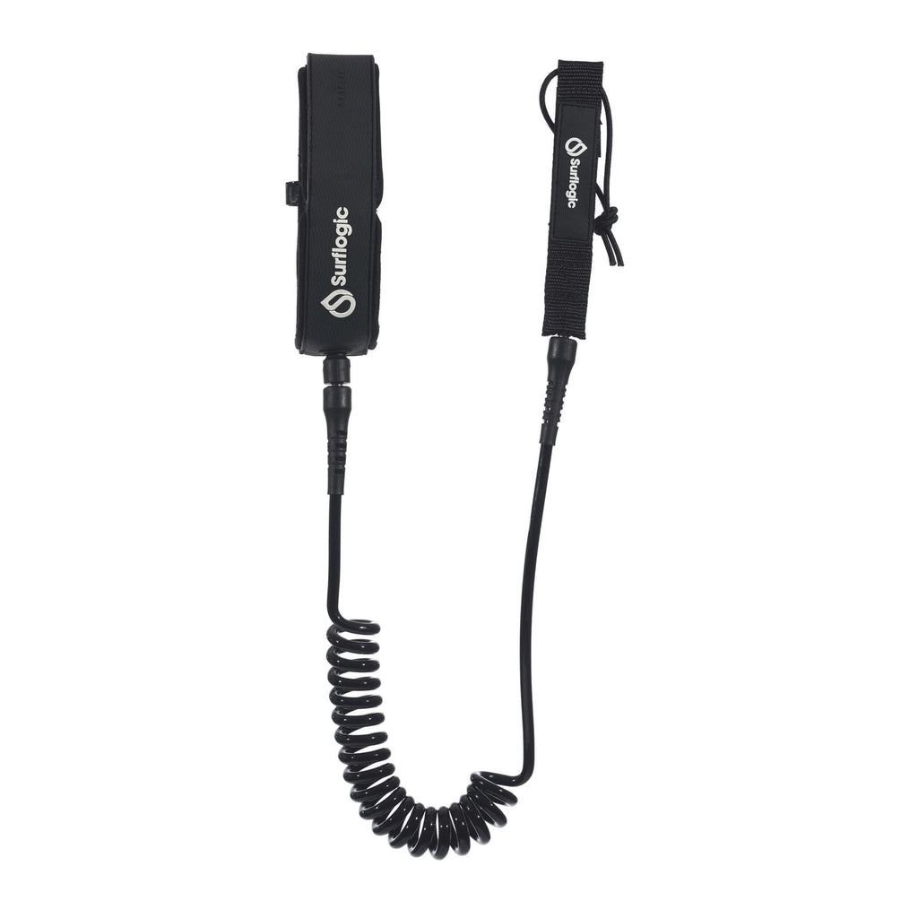 Leash Foil Bobina Rodilla 6 Negro Surflogic 59021