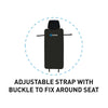 Funda de asiento de coche impermeable Individual Neopreno Negra Suflogic 59117
