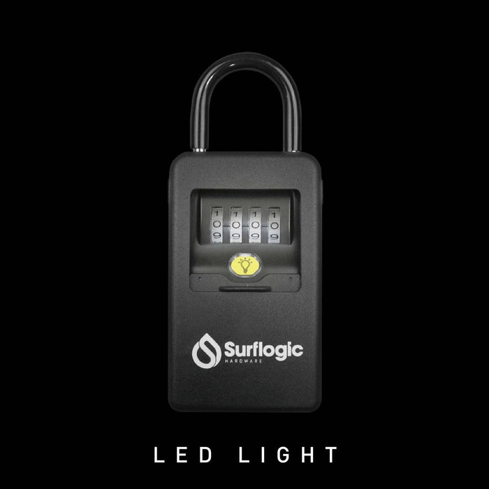Luz LED con candado de llave Negra Surflogic 59121