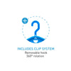 Percha para traje de neopreno Doble Sistema Azul Surflogic 59134