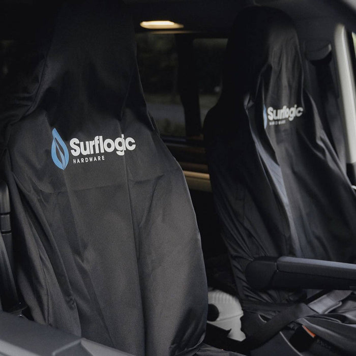 Funda de asiento de coche impermeable Individual Negra Surflogic 59150