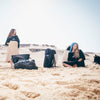 Poncho Negro-Cian Surflogic 59802
