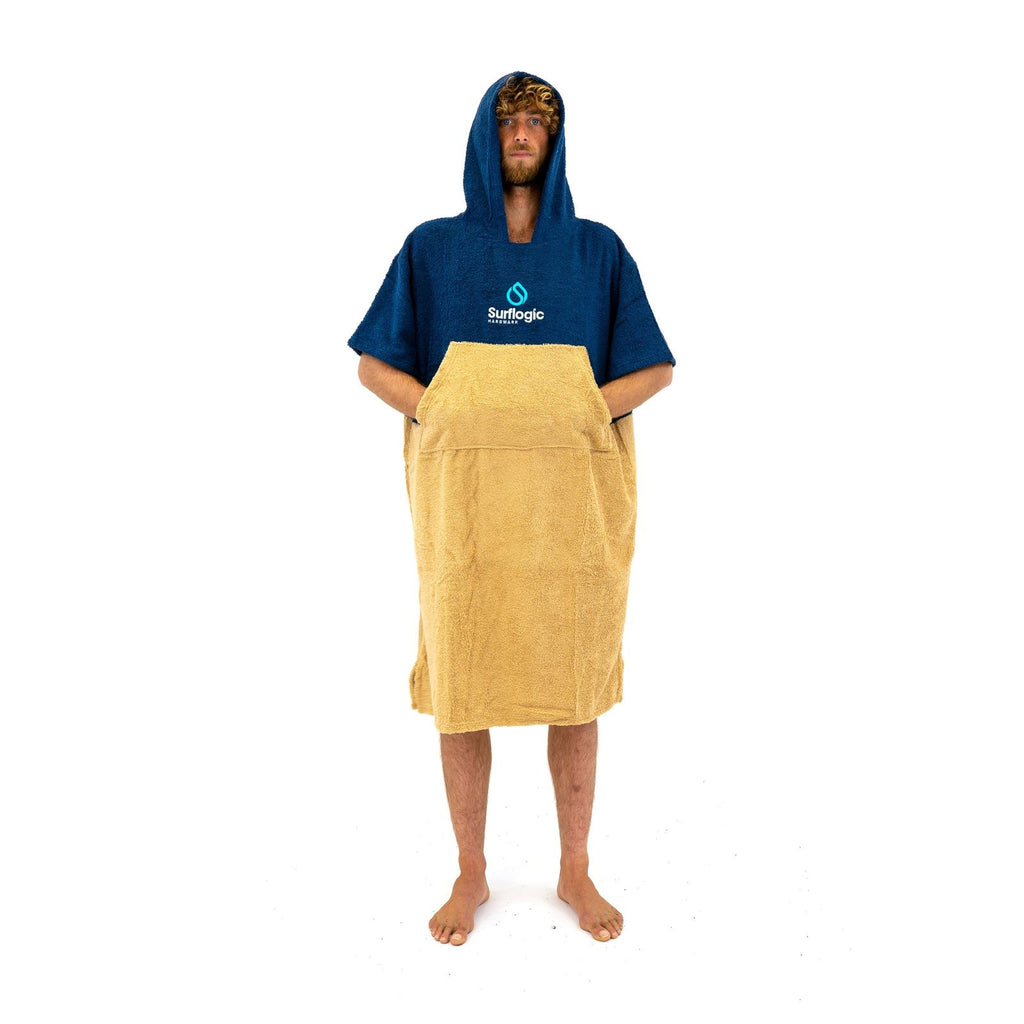 Poncho Marino-Beige Surflogic 59803