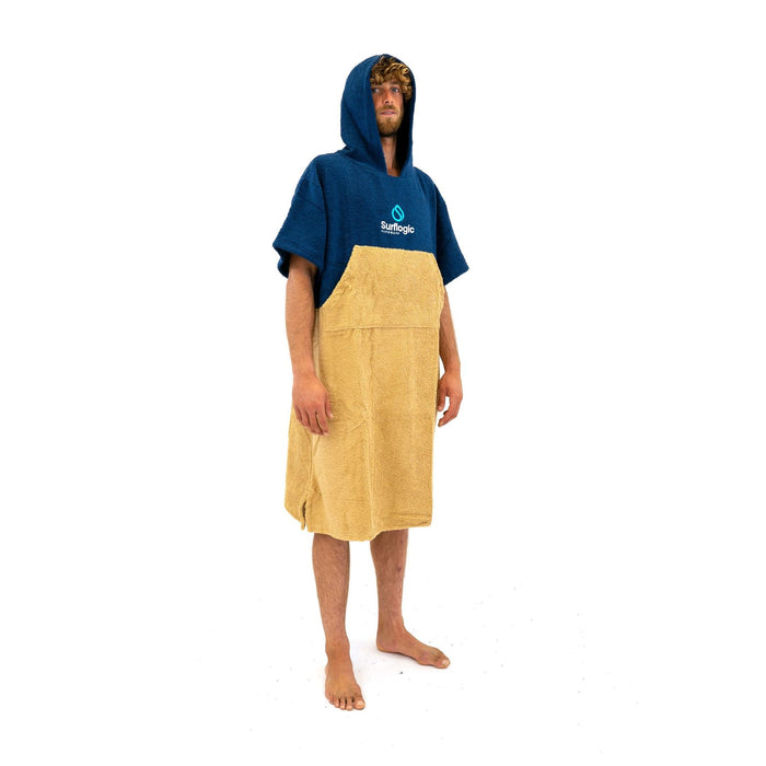 Poncho Marino-Beige Surflogic 59803