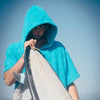 Poncho Cian-Gris Surflogic 59804