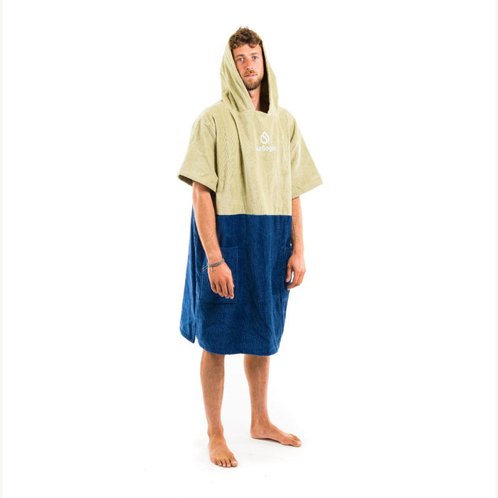 Poncho Caqui-Navy Surflogic 59809