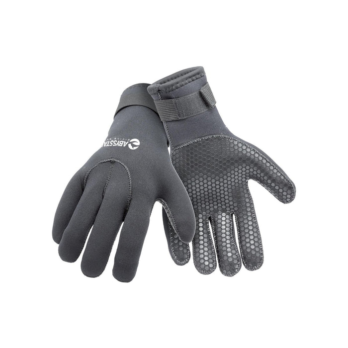 Guantes de buceo neopreno interior de nailon 3 mm negro M Abysstar 60232