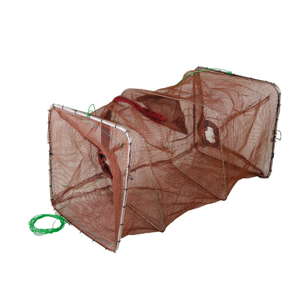 Red de trampa rectangular para cangrejos 25x25x50cm Lineaeffe 6200550