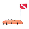 Tabla de Soporte para Apnea Naranja 80x40cm Abysstar 62723