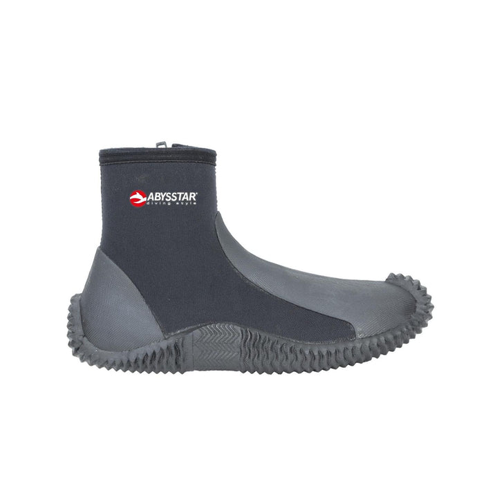 Botas de Buceo Con Suela 3mm Negro-Gris Talla 38 Abysstar 62921