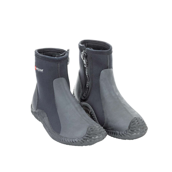 Botas de Buceo Con Suela 3mm Negro-Gris Talla 44 Abysstar 62927