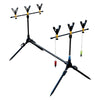 Juego de Soporte de Caña 3 Cañas Negro Lineaeffe 6313014
