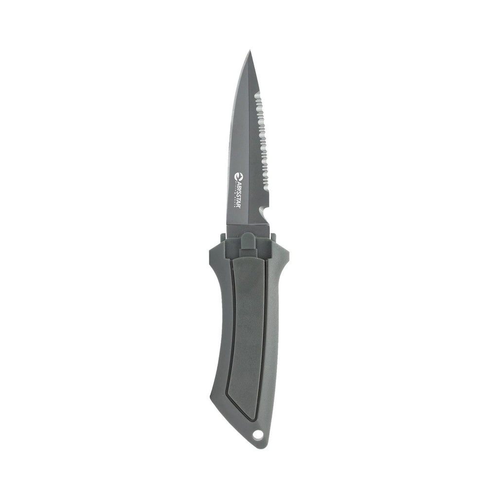 Cuchillo de buceo Barracuda Gris 9cm Abysstar 63136