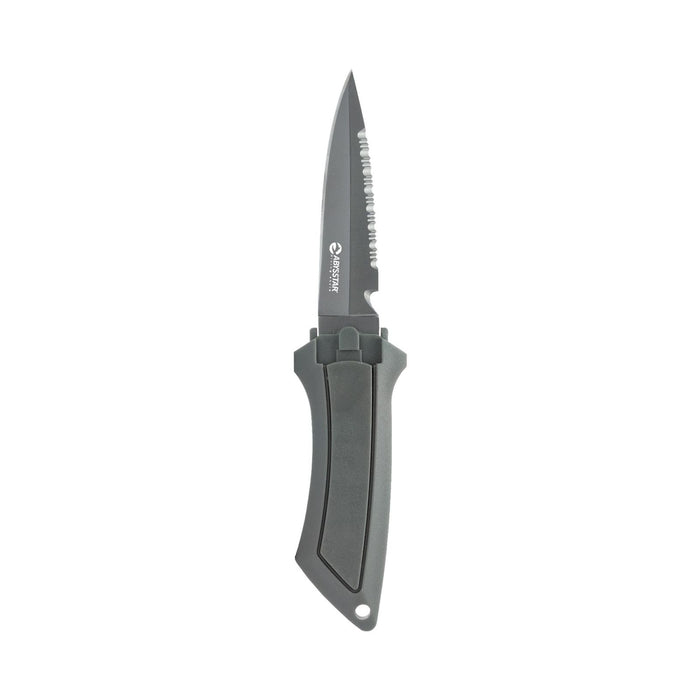 Cuchillo de buceo Barracuda Gris 9cm Abysstar 63136