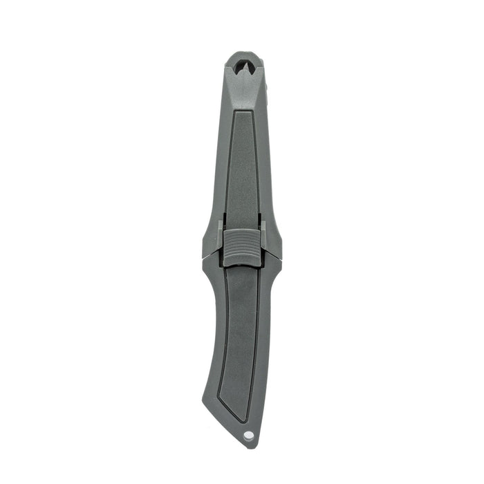Cuchillo de buceo Barracuda Gris 9cm Abysstar 63136