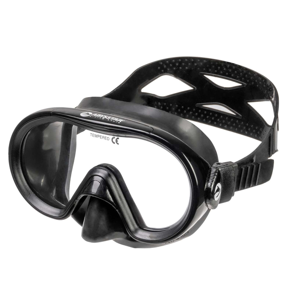 Máscara de buceo Bright Negra Abysstar 63180